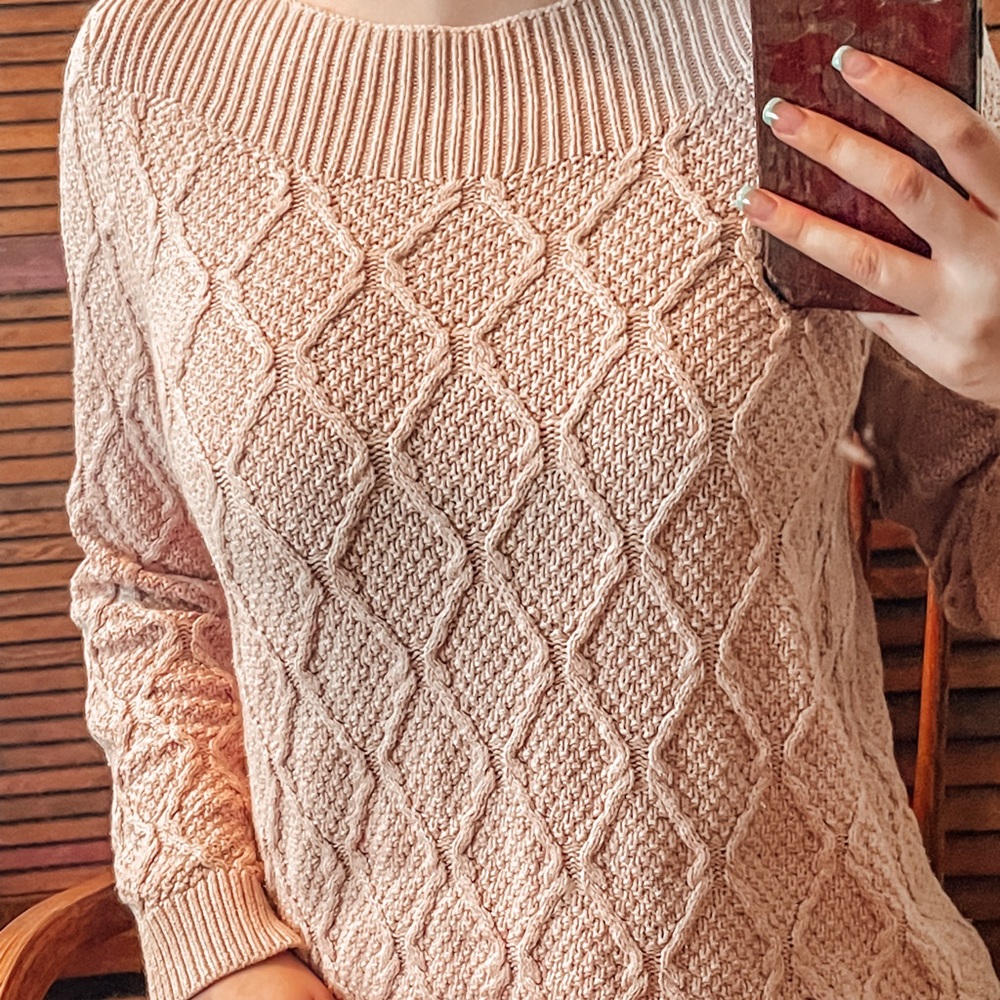 Pink Sweater